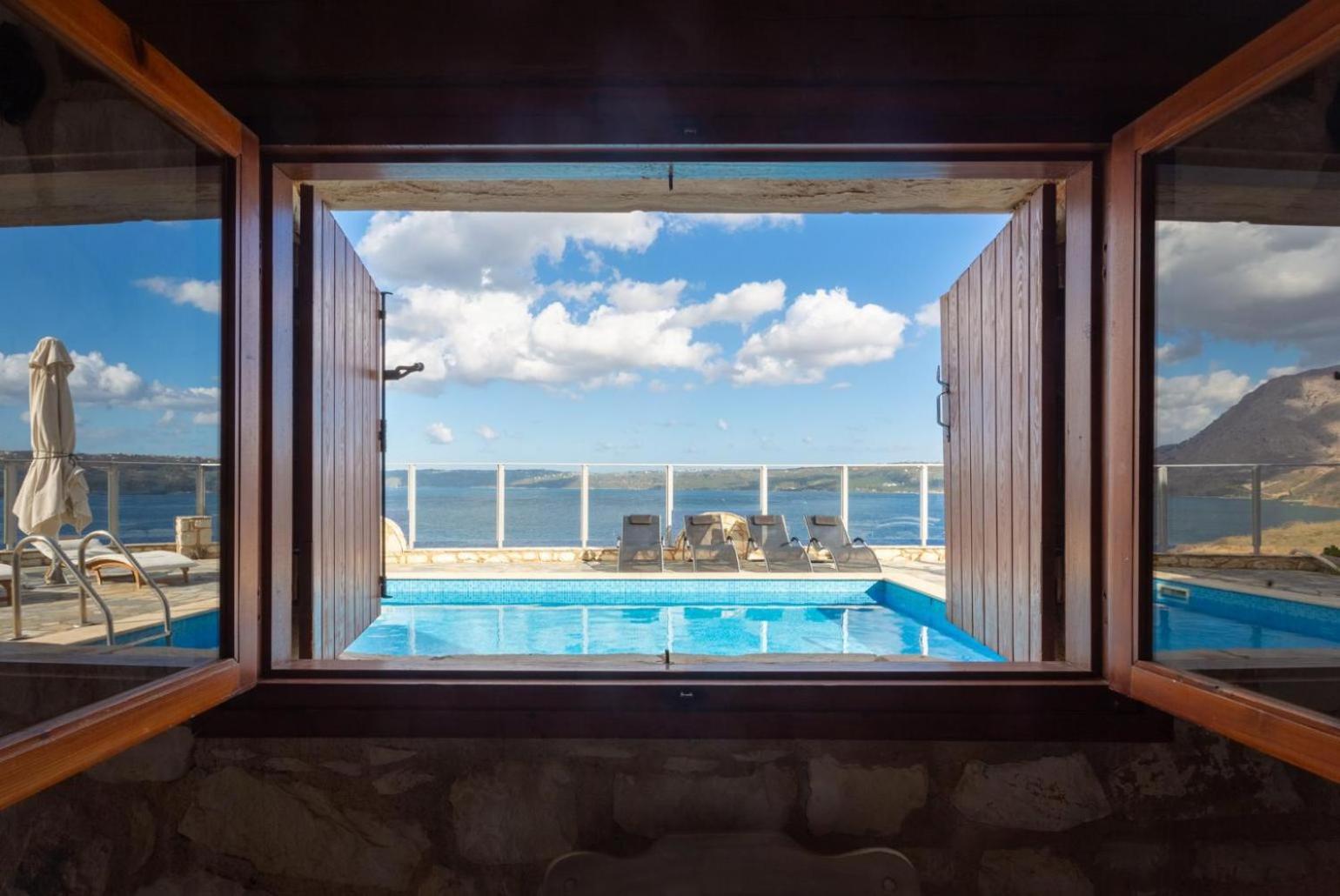 Souda Bay View Villa Kalami  Exterior photo
