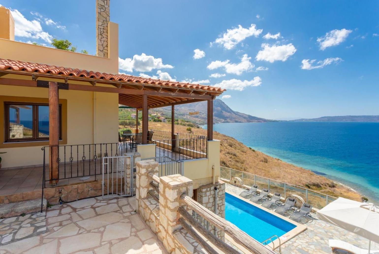 Souda Bay View Villa Kalami  Exterior photo